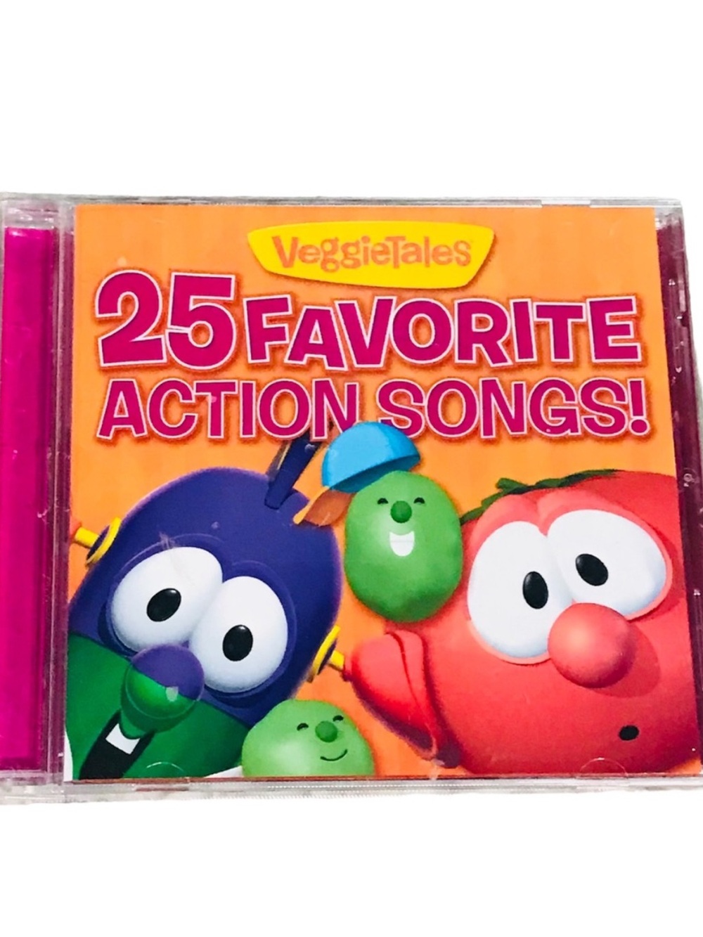 New VeggieTales 25 Favorite Action Songs Music Cd